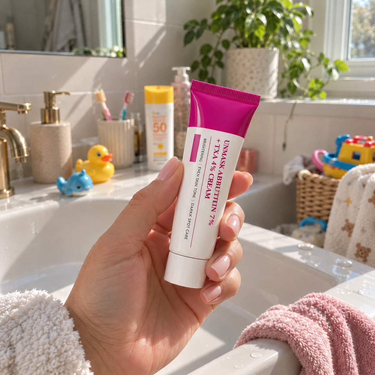 Melasma Fade Cream: 7% Arbutin + 4% Tranexamic Acid